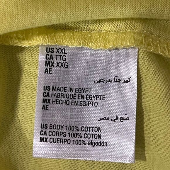 Style & Co Womens Sunray Yellow Basic Pocket T-Shirt Plus XXL New - Picture 7 of 7